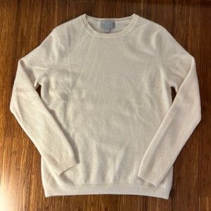 Pure Collection Crewneck Cashmere Sweater Size L